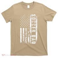 Soccer DAD USA Flag Soccer Team Fan DADDY Fathers Day T-Shirt thumb 0