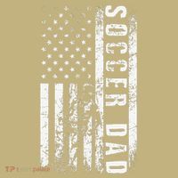 Soccer DAD USA Flag Soccer Team Fan DADDY Fathers Day T-Shirt thumb 7