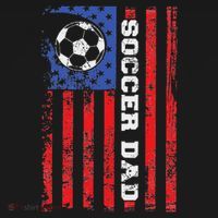 Soccer Dad Usa Flag All American Fathers Apron thumb 3