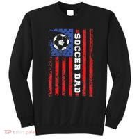 Soccer Dad Usa Flag All American Fathers Sweatshirt thumb 0