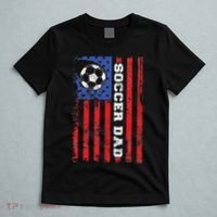 Soccer Dad Usa Flag All American Fathers T-Shirt thumb 5