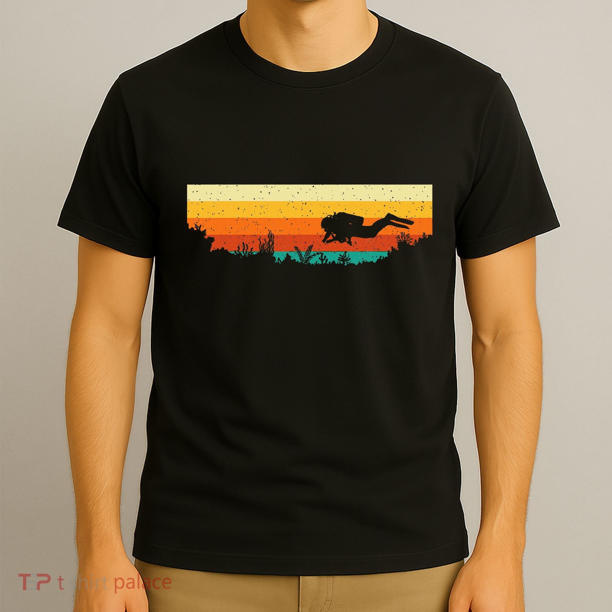 Scuba Diver Underwater Freediving Scuba Diving T-Shirt