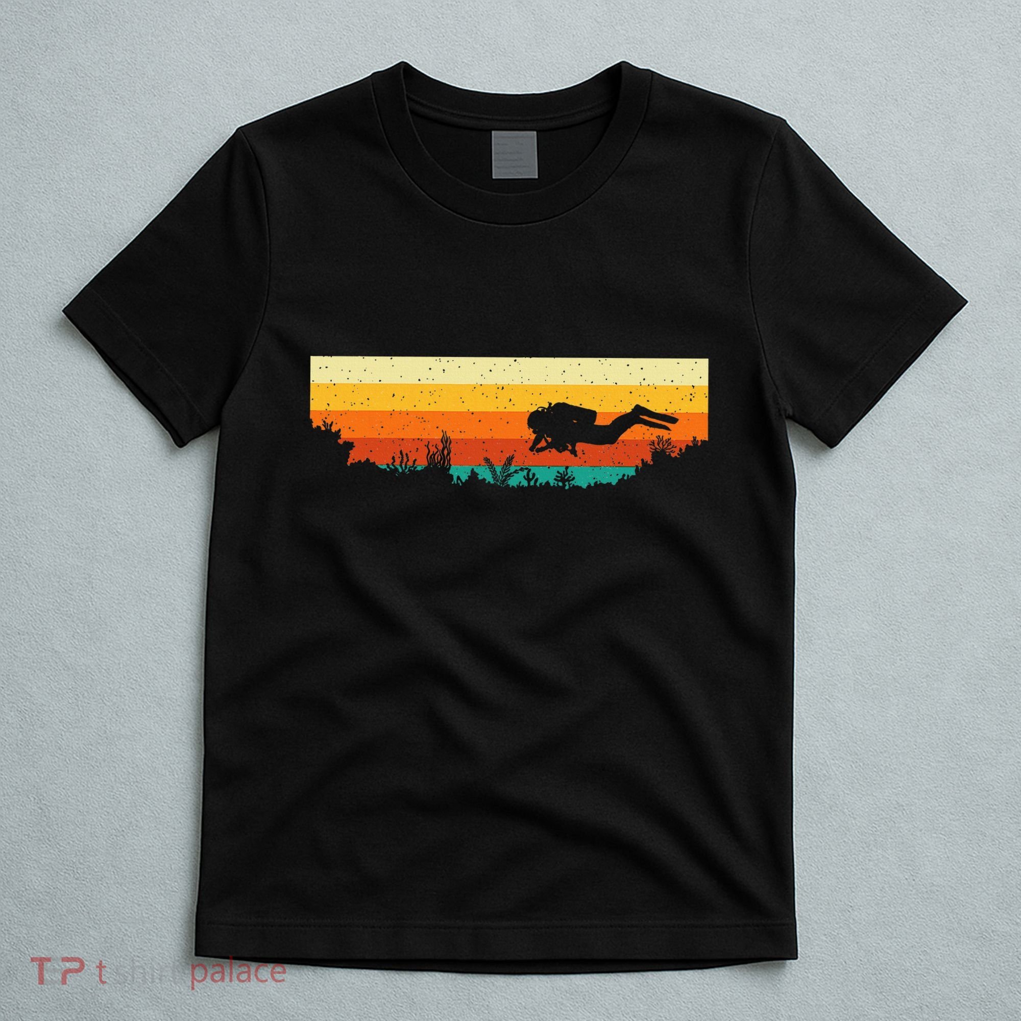 Scuba Diver Underwater Freediving Scuba Diving T-Shirt