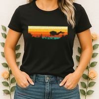 Scuba Diver Underwater Freediving Scuba Diving Women's T-Shirt thumb 2