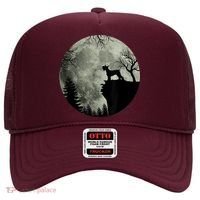 Schnauzer Dog Under Moon Halloween Costume Hat thumb 0