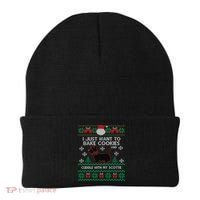 Scottie Dog Ugly Christmas Party Scottish Terrier Novelty Gift Beanie thumb 0