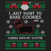 Scottie Dog Ugly Christmas Party Scottish Terrier Novelty Gift Beanie thumb 2