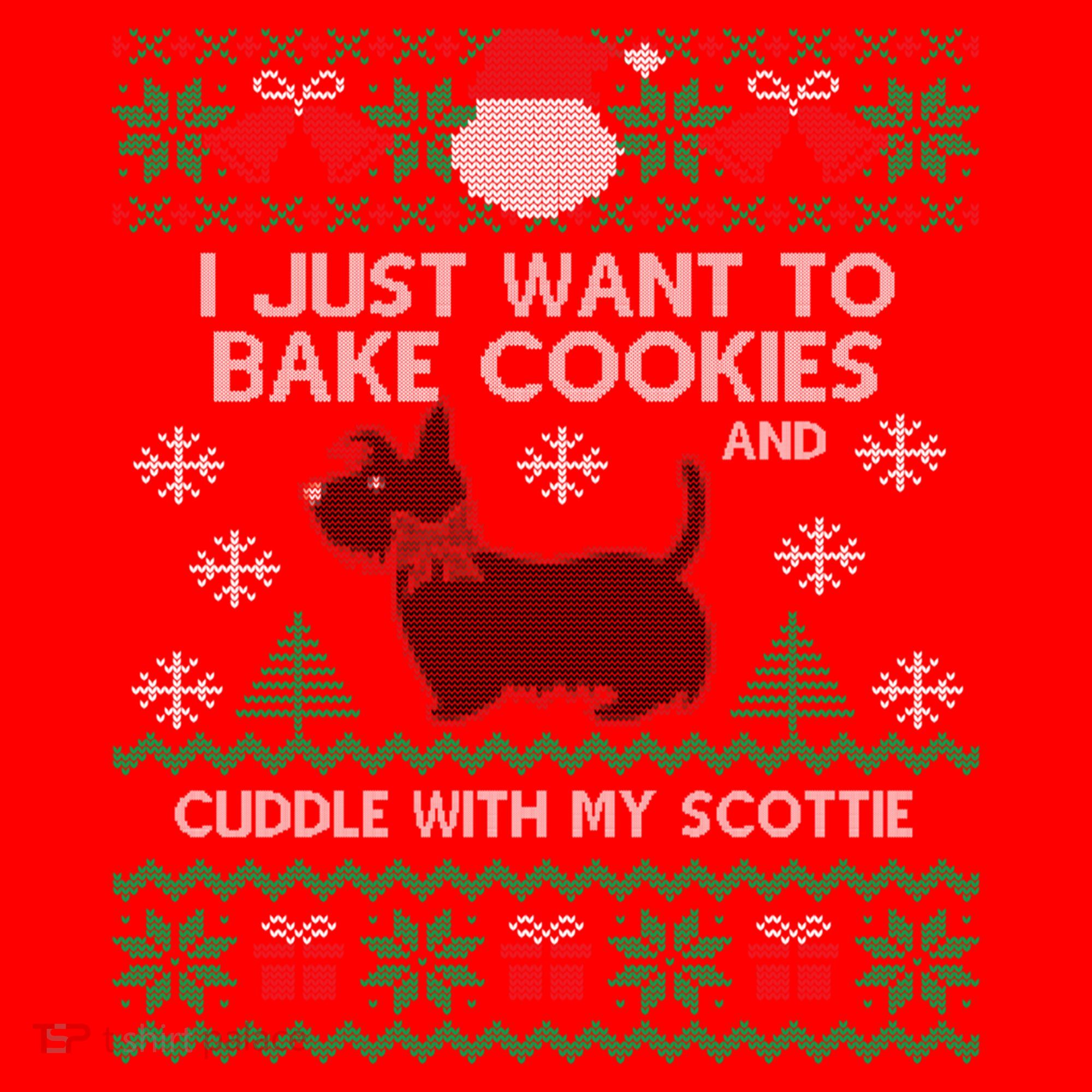 Scottie Dog Ugly Christmas Party Scottish Terrier Novelty Gift Santa Hat