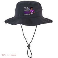 Survivor Domestic Violence Awareness Purple Bucket Hat thumb 0