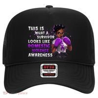 Survivor Domestic Violence Awareness Purple Hat thumb 0