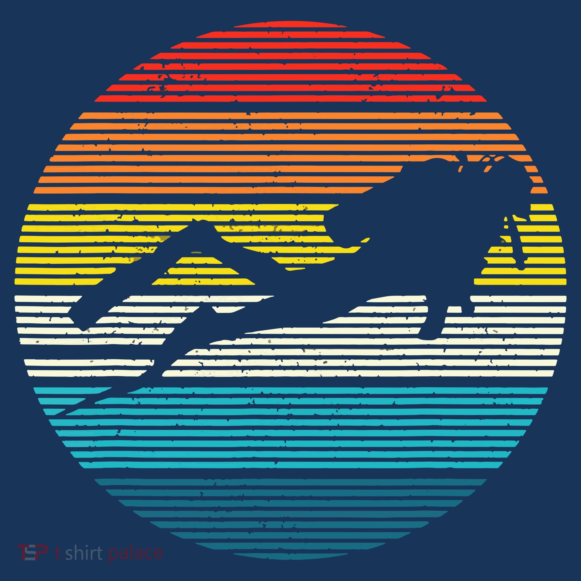 Scuba Diving Vintage Retro Ocean Scuba Diver Gift T-Shirt
