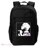 Stop Domestic Violence Awareness Month Purple Ribbon Warrior Backpack thumb 0