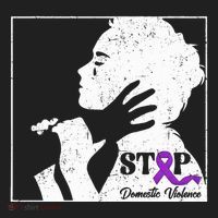 Stop Domestic Violence Awareness Month Purple Ribbon Warrior Tumbler thumb 3