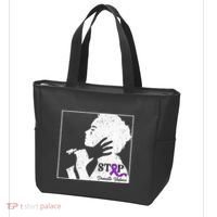 Stop Domestic Violence Awareness Month Purple Ribbon Warrior Tote Bag thumb 3