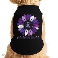 Sunflower Domestic Violence Awareness Month Doggie Tank thumb 0