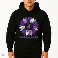 Sunflower Domestic Violence Awareness Month Hoodie thumb 2