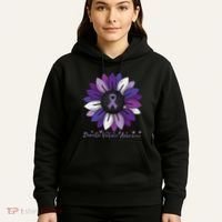 Sunflower Domestic Violence Awareness Month Hoodie thumb 5