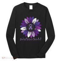 Sunflower Domestic Violence Awareness Month Long Sleeve Shirt thumb 0