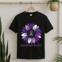 Sunflower Domestic Violence Awareness Month T-Shirt thumb 2