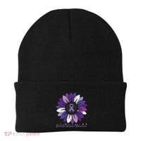 Sunflower Domestic Violence Awareness Month Beanie thumb 0