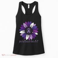 Sunflower Domestic Violence Awareness Month Women's Tank Top thumb 0