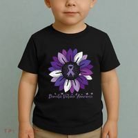 Sunflower Domestic Violence Awareness Month Toddler T-Shirt thumb 2