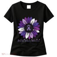 Sunflower Domestic Violence Awareness Month Women's T-Shirt thumb 0