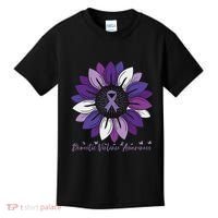 Sunflower Domestic Violence Awareness Month Kids T-Shirt thumb 0