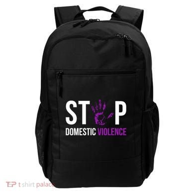 Stop Domestic Violence Awareness Survivor Gift Design Backpack