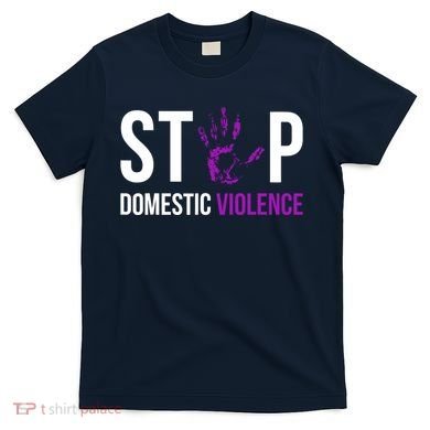 Stop Domestic Violence Awareness Survivor Gift Design T-Shirt