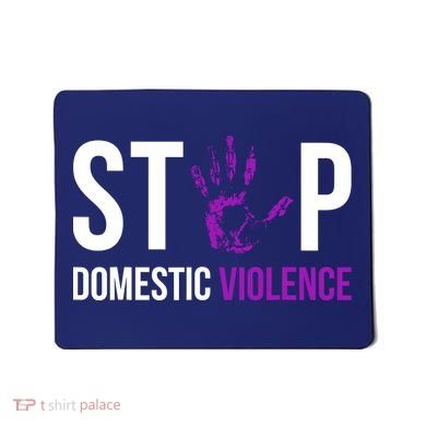 Stop Domestic Violence Awareness Survivor Gift Design Mousepad