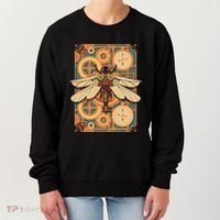 Steampunk Dragonfly Victorian Art Mechanical Steam Punk Women's Sweatshirt thumb 0