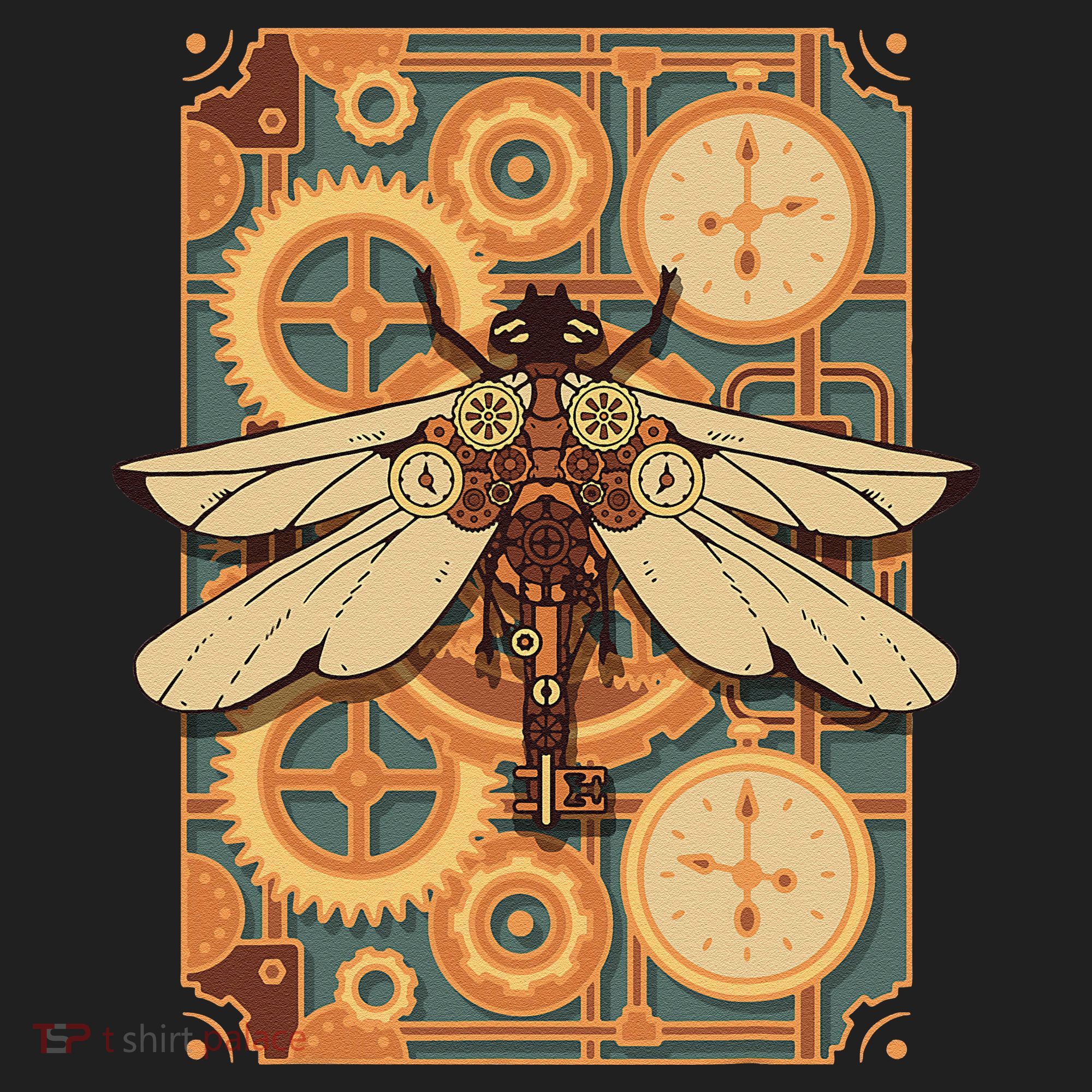 Steampunk Dragonfly Victorian Art Mechanical Steam Punk Women's Sweatshirt