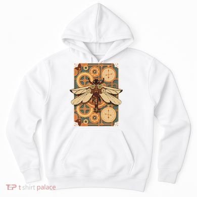 Steampunk Dragonfly Victorian Art Mechanical Steam Punk Hoodie