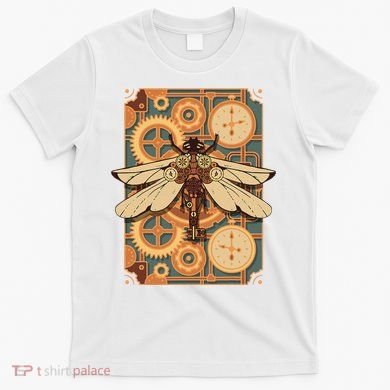 Steampunk Dragonfly Victorian Art Mechanical Steam Punk T-Shirt