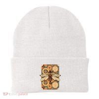 Steampunk Dragonfly Victorian Art Mechanical Steam Punk Beanie thumb 0