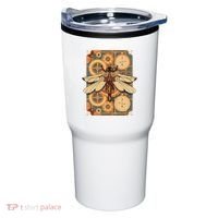Steampunk Dragonfly Victorian Art Mechanical Steam Punk Tumbler thumb 0