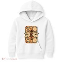 Steampunk Dragonfly Victorian Art Mechanical Steam Punk Kids Hoodie thumb 0