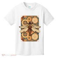 Steampunk Dragonfly Victorian Art Mechanical Steam Punk Kids T-Shirt thumb 0