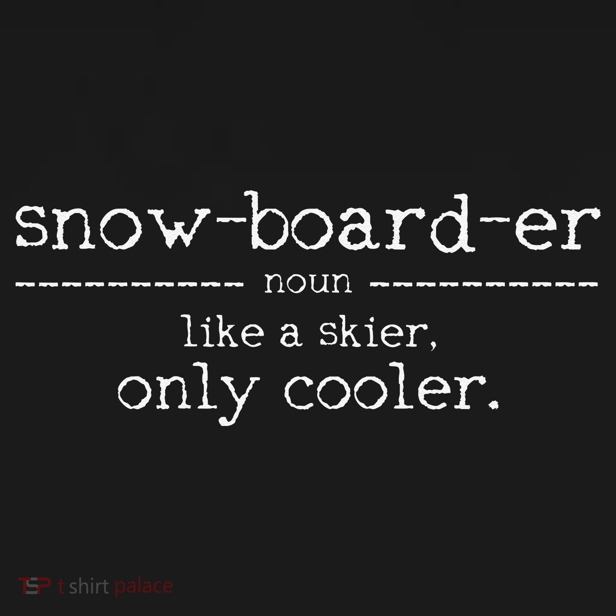 Snowboarder Definition vintage Snowboarding Snowboard T-Shirt