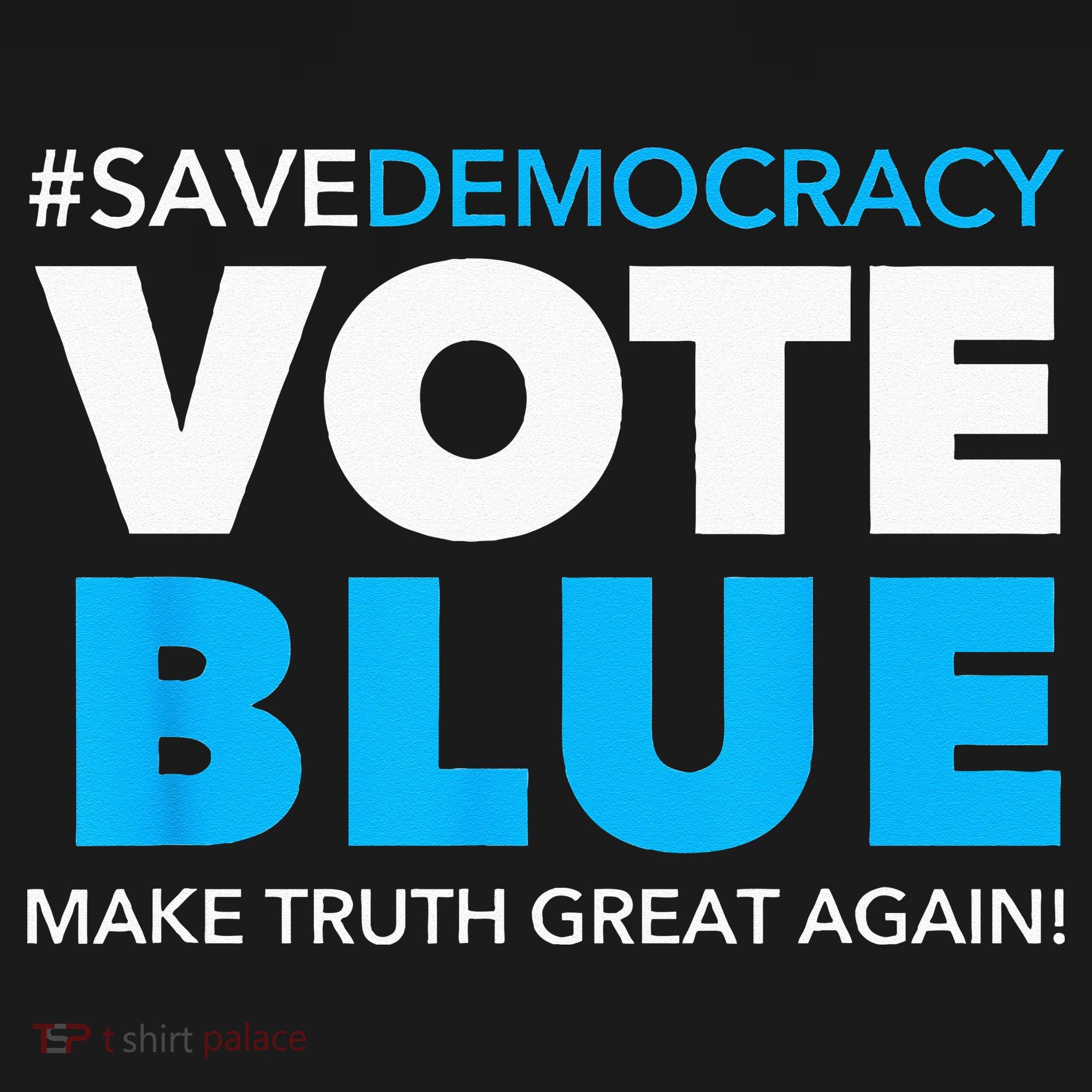 Save Democracy Vote Blue Make Truth Great Again Visor