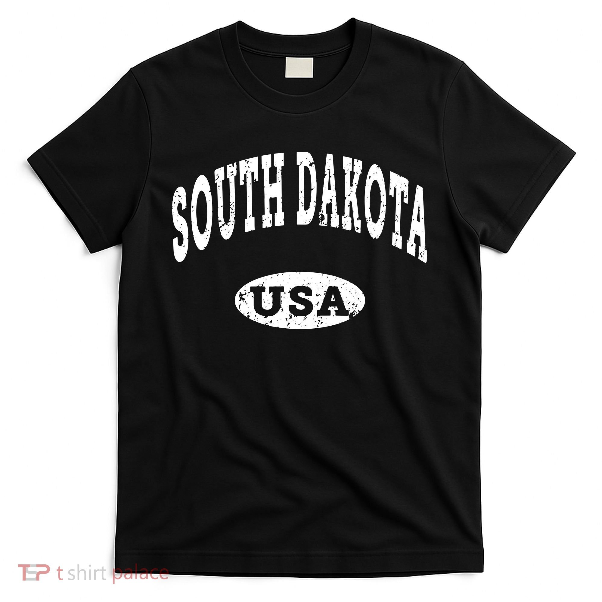 South Dakota Vintage Distressed Usa T-Shirt