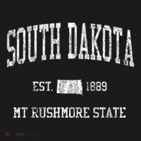 South Dakota Vintage Sports T-Shirt thumb 7