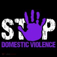 Stop Domestic Violence Awareness Backpack thumb 2