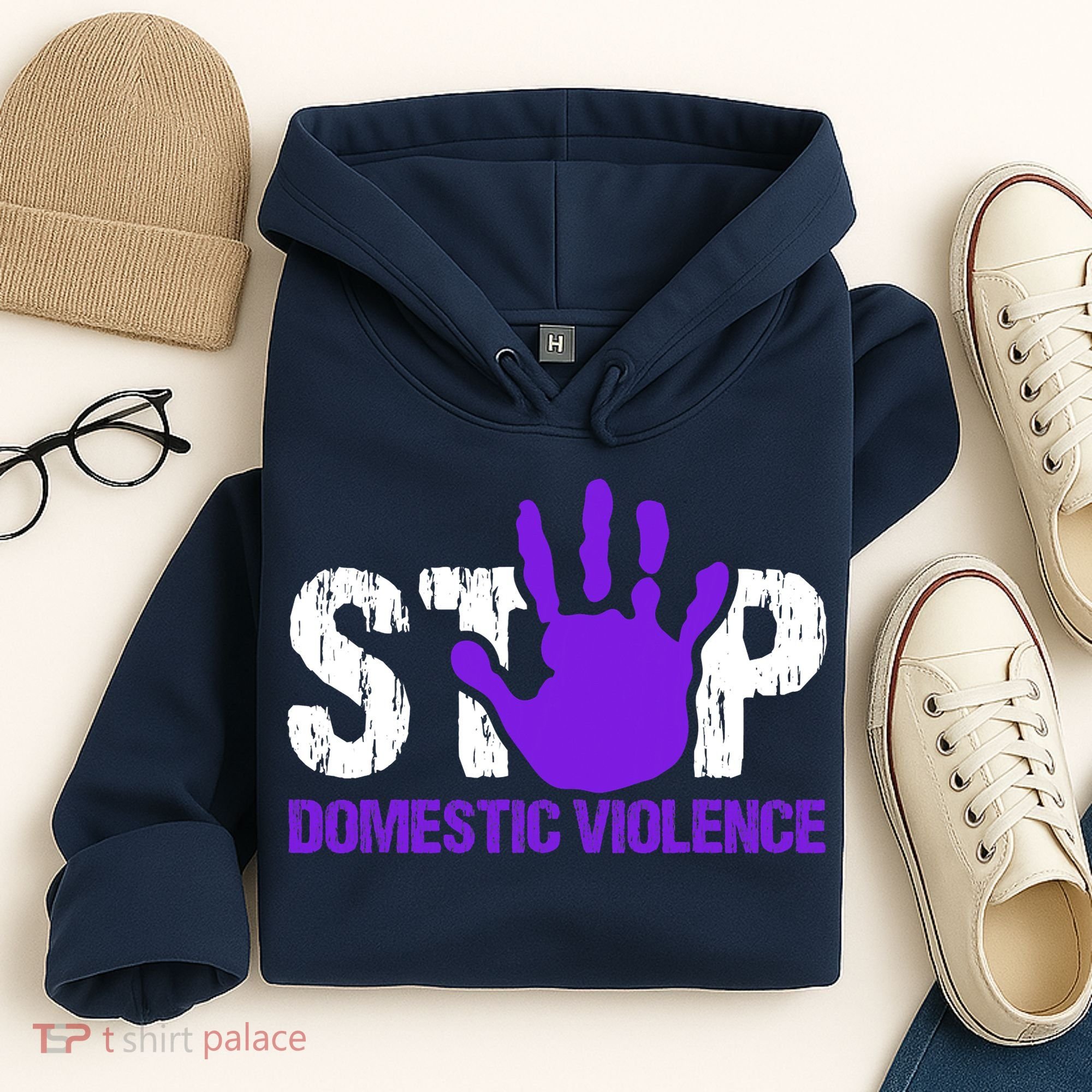 Stop Domestic Violence Awareness Hoodie