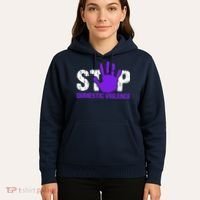 Stop Domestic Violence Awareness Hoodie thumb 5