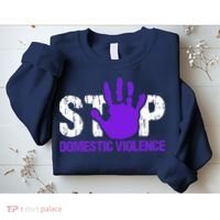 Stop Domestic Violence Awareness Sweatshirt thumb 2