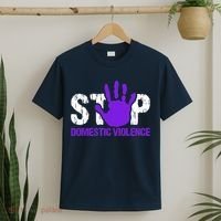 Stop Domestic Violence Awareness T-Shirt thumb 2