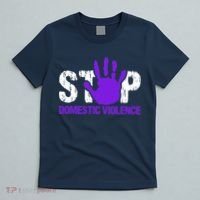 Stop Domestic Violence Awareness T-Shirt thumb 5