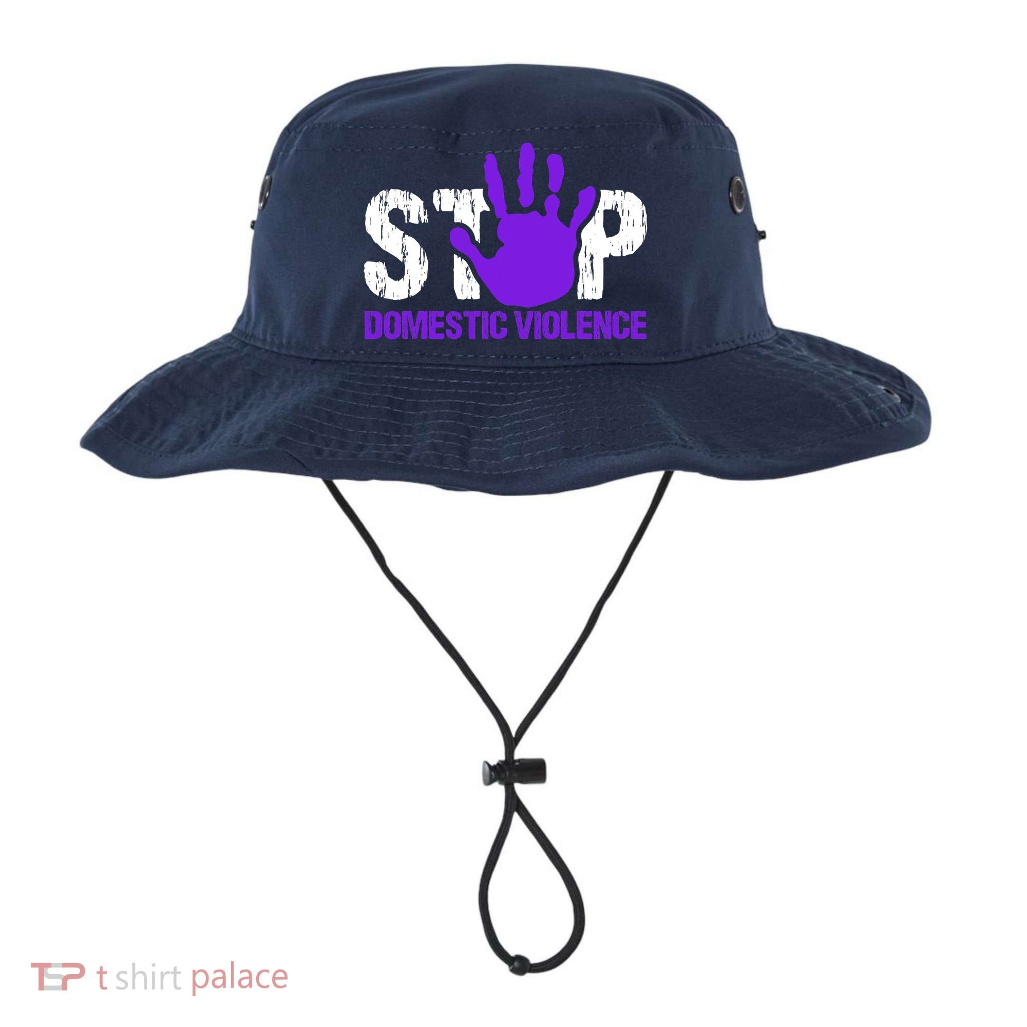 Stop Domestic Violence Awareness Bucket Hat